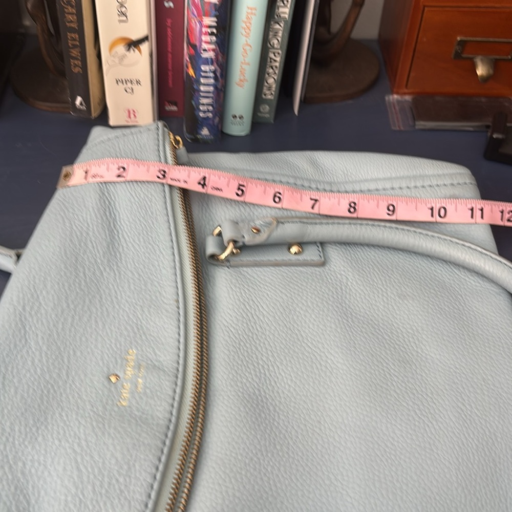 Kate Spade Light Blue Pebble Hill Shoulder Bag - Picture 9 of 13